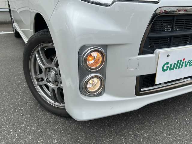 スバル ルクラ カスタム Rリミテッド 鳥取県 2013(平25)年 2.7万km パールホワイトⅢ ・４WD/・社外ナビ/・Bt接続/・フルセグTV/・バックカメラ/・アイドリングストップ/・ドライブレコーダー前方/・スマートキー/・スペアキー有/・アイドリングストップ/・AAC/・オートライト/・ドアバイザー