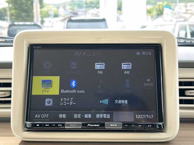 スズキ ラパン X 兵庫県 2020(令2)年 2.2万km シフォンアイボリーメタリック 登録時走行距離21145km/ホワイトルーフ/ホワイトドアミラー/セーフティサポート/デュアルセンサーブレーキサポート/ワンオーナー/純正8型ナビ/CD/DVD/フルセグTV/Bluetooth/Blu-ray/HDMI入出力/全方位カメラ/ナビ連動ドライブレコーダー/運転席シートヒーター/HIDヘッドランプ/ビルトインETC/スマートキー/エンジンプッシュスタート/純正14インチAW/純正フロアマット/ドアバイザー/保証書/取説/スペアキー