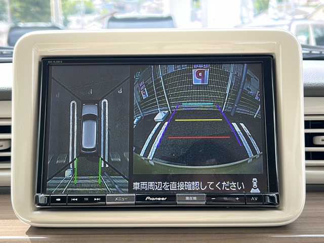 スズキ ラパン X 兵庫県 2020(令2)年 2.2万km シフォンアイボリーメタリック 登録時走行距離21145km/ホワイトルーフ/ホワイトドアミラー/セーフティサポート/デュアルセンサーブレーキサポート/ワンオーナー/純正8型ナビ/CD/DVD/フルセグTV/Bluetooth/Blu-ray/HDMI入出力/全方位カメラ/ナビ連動ドライブレコーダー/運転席シートヒーター/HIDヘッドランプ/ビルトインETC/スマートキー/エンジンプッシュスタート/純正14インチAW/純正フロアマット/ドアバイザー/保証書/取説/スペアキー