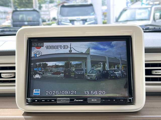 スズキ ラパン X 兵庫県 2020(令2)年 2.2万km シフォンアイボリーメタリック 登録時走行距離21145km/ホワイトルーフ/ホワイトドアミラー/セーフティサポート/デュアルセンサーブレーキサポート/ワンオーナー/純正8型ナビ/CD/DVD/フルセグTV/Bluetooth/Blu-ray/HDMI入出力/全方位カメラ/ナビ連動ドライブレコーダー/運転席シートヒーター/HIDヘッドランプ/ビルトインETC/スマートキー/エンジンプッシュスタート/純正14インチAW/純正フロアマット/ドアバイザー/保証書/取説/スペアキー