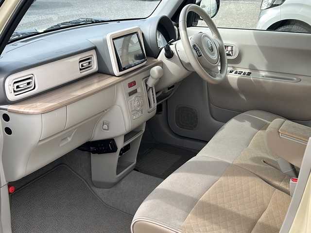 スズキ ラパン X 兵庫県 2020(令2)年 2.2万km シフォンアイボリーメタリック 登録時走行距離21145km/ホワイトルーフ/ホワイトドアミラー/セーフティサポート/デュアルセンサーブレーキサポート/ワンオーナー/純正8型ナビ/CD/DVD/フルセグTV/Bluetooth/Blu-ray/HDMI入出力/全方位カメラ/ナビ連動ドライブレコーダー/運転席シートヒーター/HIDヘッドランプ/ビルトインETC/スマートキー/エンジンプッシュスタート/純正14インチAW/純正フロアマット/ドアバイザー/保証書/取説/スペアキー