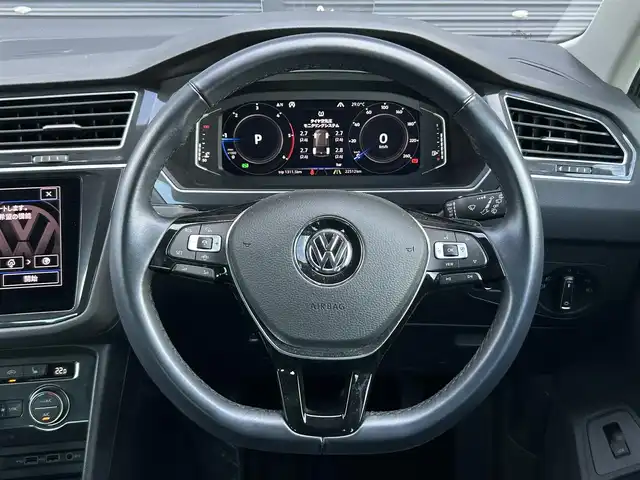 フォルクスワーゲン ティグアン TDI 4モーション ハイライン 茨城県 2019(令1)年 2.3万km タングステンシルバーメタリック オ-ルインSFT /360度カメラ/ACC /HUD /ナビ /フルセグTV /CarPlay/BT/USB/DVD /シートヒーター /LKA /BSM /パワーテールゲート /LEDヘッドライト /ETC2.0 /前後ドラレコ /純正18インチAW /ルーフレール /禁煙車