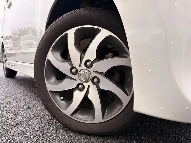 日産 ルークス ハイウェイスター ターボ LTD 東京都 2011(平23)年 7万km スノーパールホワイト 禁煙/社外ナビ【AVN558HD】/（DVD/ワンセグ）/バックカメラ/ターボ/両側パワースライドドア/フロアマット/ETC/取扱説明書/保証書