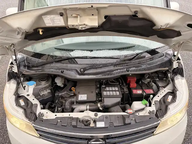 日産 ルークス ハイウェイスター ターボ LTD 東京都 2011(平23)年 7万km スノーパールホワイト 禁煙/社外ナビ【AVN558HD】/（DVD/ワンセグ）/バックカメラ/ターボ/両側パワースライドドア/フロアマット/ETC/取扱説明書/保証書