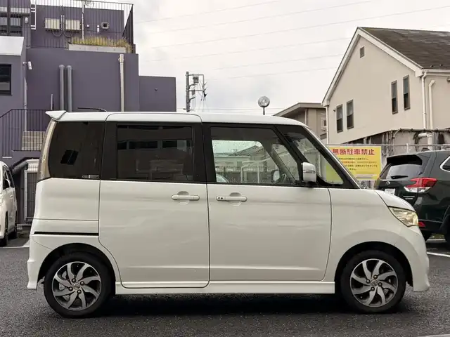 日産 ルークス ハイウェイスター ターボ LTD 東京都 2011(平23)年 7万km スノーパールホワイト 禁煙/社外ナビ【AVN558HD】/（DVD/ワンセグ）/バックカメラ/ターボ/両側パワースライドドア/フロアマット/ETC/取扱説明書/保証書