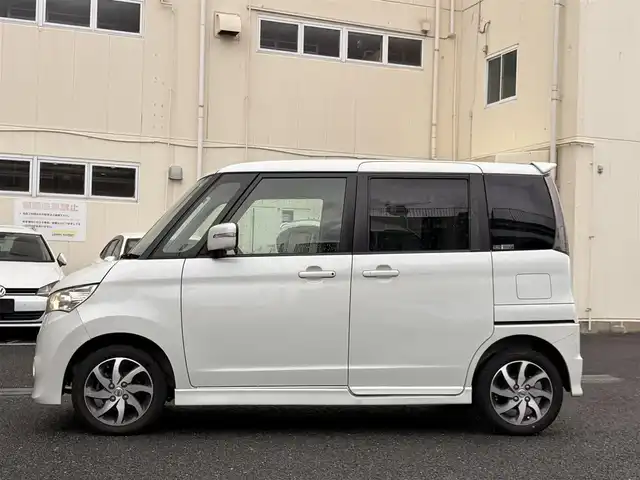 日産 ルークス ハイウェイスター ターボ LTD 東京都 2011(平23)年 7万km スノーパールホワイト 禁煙/社外ナビ【AVN558HD】/（DVD/ワンセグ）/バックカメラ/ターボ/両側パワースライドドア/フロアマット/ETC/取扱説明書/保証書
