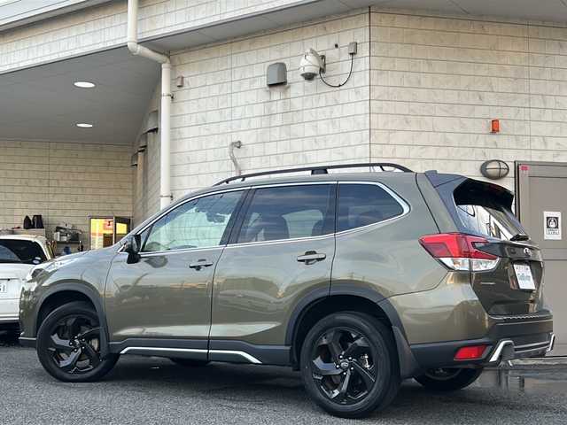 スバル フォレスター スポーツ 神奈川県 2022(令4)年 2.6万km ＤグリーンＭ ワンオーナー/サンルーフ/純正ナビ(CD/DVD/SD/USB/BT/フルセグTV)/DIATONE SOUND/F/S/Bカメラ/アイサイト/レーダークルーズコントロール/パドルシフト/ブラインドスポットモニター/ハーフレザーシート/D/N席パワーシート(D席メモリー機能付)/D/N席シートヒーター/ステアリングヒーター/デジタルインナーミラー/パワーバックドア/ルーフレール/ETC/前方ドライブレコーダー/スペアキー×1/保証書/取扱説明書