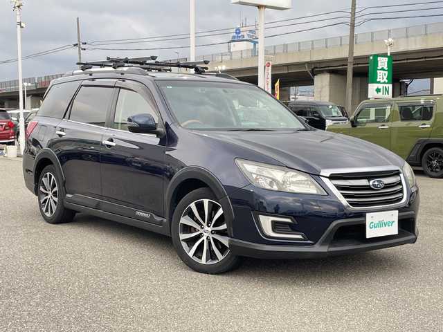 スバル エクシーガクロスオーバー７ 2．5i アイサイト 石川県 2015(平27)年 8.8万km ダークブルーパール ４ＷＤ　純正ナビ　フルセグＴＶ　バックカメラ　レーダークルーズ　シートヒーター　スマートキー　プッシュスタート　ＥＴＣ　レーダーブレーキ　純正アルミホイール　保証書