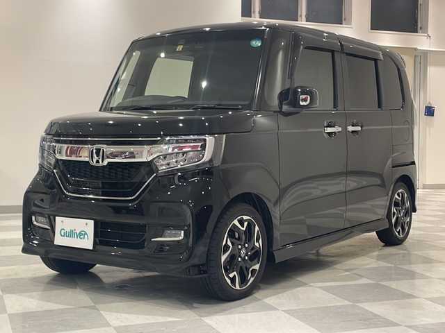 ホンダ Ｎ ＢＯＸ カスタム G L ターボ ホンダセンシング 福井県 2018(平30)年 3.4万km クリスタルブラックパール 純正８インチナビ／フルセグ／Ｂｌｕｅｔｏｏｔｈ／両側パワースライドドア／ビルドインＥＴＣ／バックモニター／ドライブレコーダー／パドルシフト／LEDライト／アダプティブクルーズコントロール/スマートキー/プッシュスタート