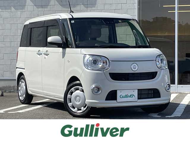 ダイハツ ムーヴ キャンバス G SA Ⅲ 宮崎県 2022(令4)年 1.6万km パールホワイトⅢ 純正SDナビ/（CD/DVD/AM/FM/BT/USB)/フルセグTV/バックカメラ/ステアリングスイッチ/両側パワースライドドア/横滑り防止機能/衝突防止機能/オートハイビーム/純正ドライブレコーダー/ETC