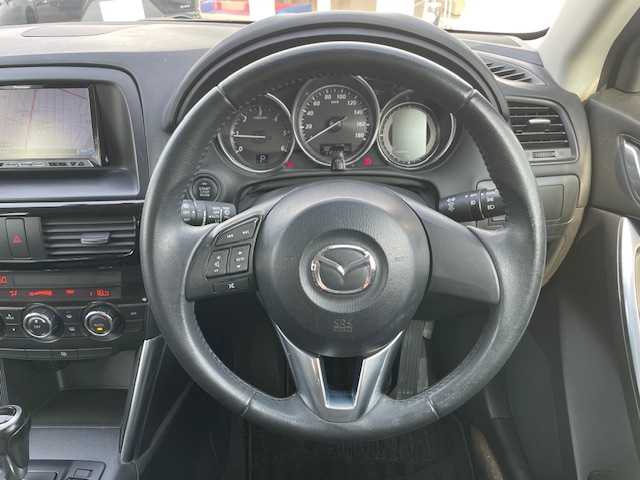 マツダ ＣＸ－５ XD 三重県 2012(平24)年 11.6万km ブラック ディスチャーパッケージ/・ディスチャージヘッドランプ/・アダプティブフロントライティングシステム/・オートライトシステム/・レインセンサーワイパー/1オーナー/純正ナビ/フルセグTV/【CD/DVD/SD/Bluetooth】/バックカメラ/ETC/225/65R17インチ純正AW/プッシュスタート/スマートキー/スペアキー/純正フロアマット