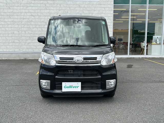 ダイハツ タント X ターボ SAⅢ 茨城県 2017(平29)年 4.3万km ブラックマイカメタリック 純正ナビ（NSZT-W67D）/【フルセグTV/CD/DVD/Bluetooth/ラジオ】/バックカメラ/ドライブレコーダー/片側パワースライドドア/衝突被害軽減システム/リヤコーナーセンサー/アイドリングストップ/横滑り防止機能/運転席シートヒーター/ETC/オートライト/オートハイビーム/純正ゴムマット/純正ドアバイザー/プッシュスタート/スマートキー