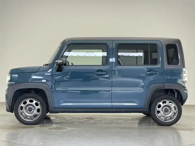 スズキ ハスラー HYBRID G 愛知県 2021(令3)年 2.1万km デニムブルー ガンメタリック 2トーン 純正９型ナビ　全方位カメラ　ＥＴＣ　禁煙車　レーダーブレーキサポート　衝突軽減　レーンキープ　オートライト　ドラレコ　シートヒーター　Ｂｌｕｅｔｏｏｔｈ　フルセグＴＶ　ＤＶＤ再生　アイドリングストップ　プッシュスタート　スマートキー　AAC
