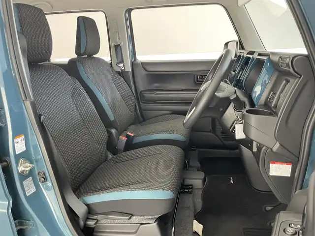 スズキ ハスラー HYBRID G 愛知県 2021(令3)年 2.1万km デニムブルー ガンメタリック 2トーン 純正９型ナビ　全方位カメラ　ＥＴＣ　禁煙車　レーダーブレーキサポート　衝突軽減　レーンキープ　オートライト　ドラレコ　シートヒーター　Ｂｌｕｅｔｏｏｔｈ　フルセグＴＶ　ＤＶＤ再生　アイドリングストップ　プッシュスタート　スマートキー　AAC