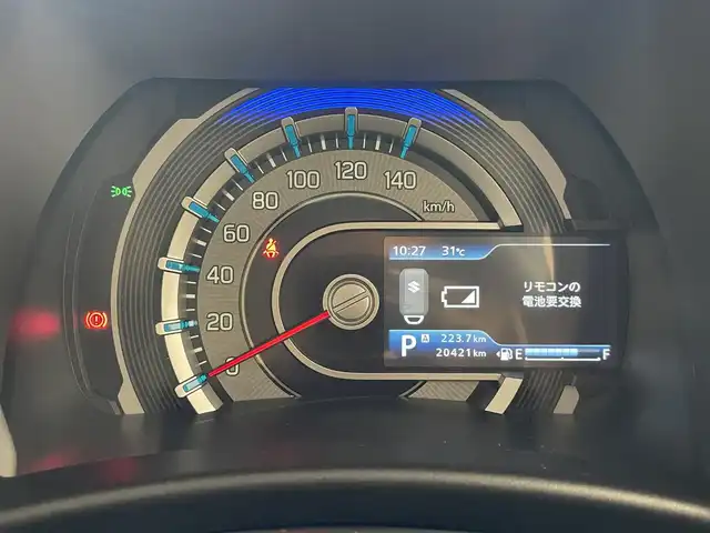 スズキ ハスラー HYBRID G 愛知県 2021(令3)年 2.1万km デニムブルー ガンメタリック 2トーン 純正９型ナビ　全方位カメラ　ＥＴＣ　禁煙車　レーダーブレーキサポート　衝突軽減　レーンキープ　オートライト　ドラレコ　シートヒーター　Ｂｌｕｅｔｏｏｔｈ　フルセグＴＶ　ＤＶＤ再生　アイドリングストップ　プッシュスタート　スマートキー　AAC