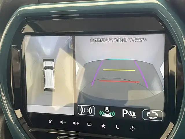 スズキ ハスラー HYBRID G 愛知県 2021(令3)年 2.1万km デニムブルー ガンメタリック 2トーン 純正９型ナビ　全方位カメラ　ＥＴＣ　禁煙車　レーダーブレーキサポート　衝突軽減　レーンキープ　オートライト　ドラレコ　シートヒーター　Ｂｌｕｅｔｏｏｔｈ　フルセグＴＶ　ＤＶＤ再生　アイドリングストップ　プッシュスタート　スマートキー　AAC