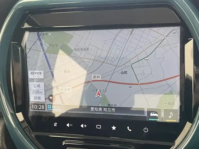 スズキ ハスラー HYBRID G 愛知県 2021(令3)年 2.1万km デニムブルー ガンメタリック 2トーン 純正９型ナビ　全方位カメラ　ＥＴＣ　禁煙車　レーダーブレーキサポート　衝突軽減　レーンキープ　オートライト　ドラレコ　シートヒーター　Ｂｌｕｅｔｏｏｔｈ　フルセグＴＶ　ＤＶＤ再生　アイドリングストップ　プッシュスタート　スマートキー　AAC
