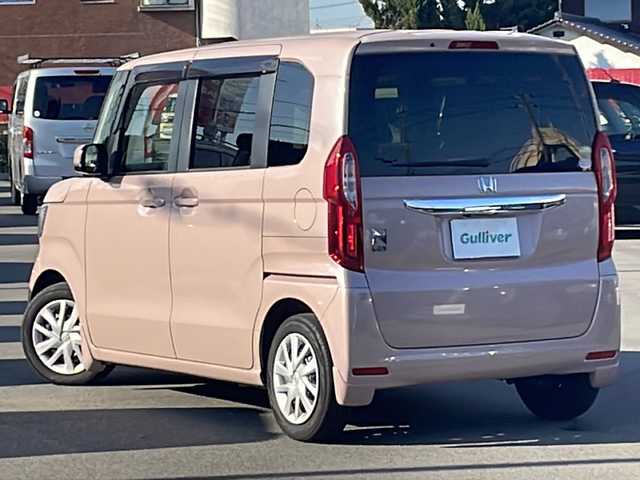 ホンダ Ｎ ＢＯＸ G ホンダセンシング 山口県 2019(令1)年 5.3万km ピーチブロッサムパール ワンオーナー/純正ディーラーナビ/（Gathers:VXU-195NBi）/8インチナビ/フルセグTV/Bluetooth対応/FM/AM/クルーズコントロール/バックカメラ/両側スライドドア/ビルトインETC/ドライブレコーダー（前後）/ドアバイザー/プッシュスタート/純正フロアマット/アイドリングストップ/衝突軽減システム/保証書/取扱説明書/スペアキー/スマートキー