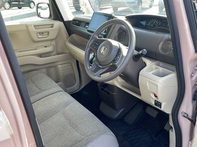 ホンダ Ｎ ＢＯＸ G ホンダセンシング 山口県 2019(令1)年 5.3万km ピーチブロッサムパール ワンオーナー/純正ディーラーナビ/（Gathers:VXU-195NBi）/8インチナビ/フルセグTV/Bluetooth対応/FM/AM/クルーズコントロール/バックカメラ/両側スライドドア/ビルトインETC/ドライブレコーダー（前後）/ドアバイザー/プッシュスタート/純正フロアマット/アイドリングストップ/衝突軽減システム/保証書/取扱説明書/スペアキー/スマートキー