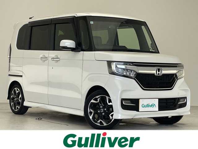 ホンダ Ｎ ＢＯＸ カスタム G L ターボ ホンダセンシング 愛知県 2019(令1)年 4.2万km プラチナホワイトパール 純正ナビ/ホンダセンシング/両側パワースライドドア/クルーズコントロール/バックカメラ/コーナーセンサー/純正アルミホイール/LEDヘッドライト/パドルシフト/オートマチックハイビーム/ドライブレコーダー/ETC/衝突軽減システム/CD DVD/Bluetooth/フルセグ/ステアリングスイッチ/スマートキー/プッシュスタート