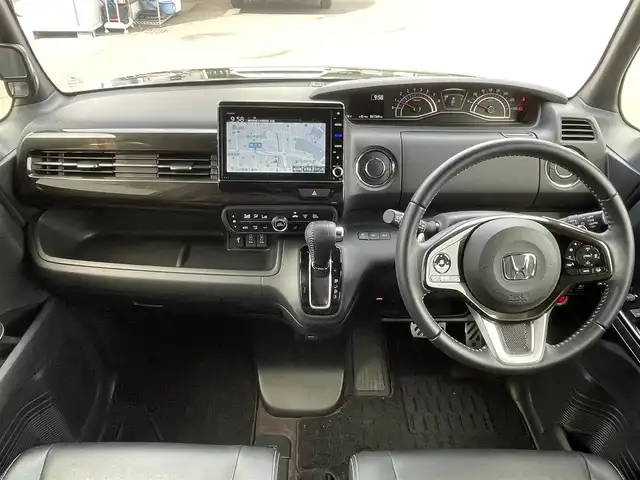 ホンダ Ｎ ＢＯＸ カスタム G EX ターボ ホンダセンシング 静岡県 2020(令2)年 6.2万km クリスタルブラックパール １オーナー/衝突軽減Ｂ　/車線逸脱警告　/ＡＣＣ　/オートハイビーム　/リアセンサー　/Ｇａｔｈｒｅｓナビ　/地デジ　/Ｂカメラ　/両側パワスラ　/パドルシフト　　/ステアリングスイッチ　/ハーフレザーシート/前席シートヒーター　/純正エンジンスターター/ウィンカーミラー /純正15インチAW/スマートキー/スペアキー /保証書/取説