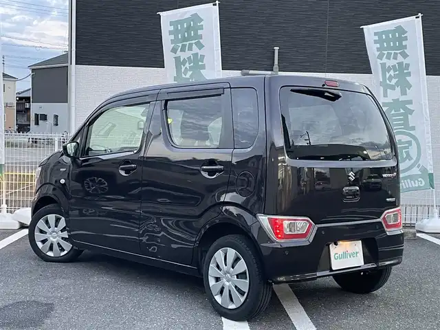 スズキ ワゴンＲ HYBRID FX 三重県 2021(令3)年 1.6万km アーバンブラウンパールメタリック 登録時15492km/禁煙車/社外ナビ【MDV-D310】/（AM/FM/TV/Bluetooth）/ワンセグTV/バックカメラ/シートヒーター/衝突軽減システム/レーンキープアシスト/コーナーセンサー/オートライト/アイドリングストップ/プッシュスタート/スペアキー