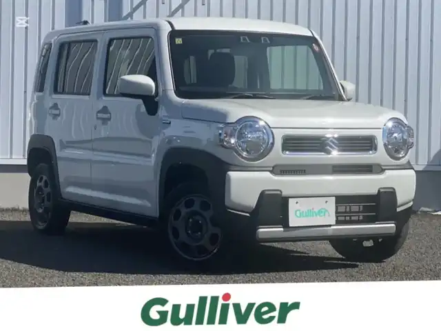 スズキ ハスラー HYBRID G 熊本県 2023(令5)年 1.2万km ピュアホワイトP 社外ナビ/・AM/FM/CD/DVD/BT/・フルセグTV/衝突軽減ブレーキ/レーンキープアシスト/オートライト/レーダークルーズコントロール/前席シートヒーター/純正アルミホイール/電動格納ミラー/ステアリングスイッチ/アイドリングストップ/プッシュスタート/スマートキー