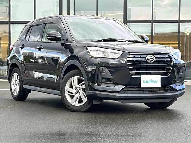 ダイハツ ロッキー X 青森県 2021(令3)年 2.9万km ブラックマイカメタリック ・寒冷地仕様/・4WD/・純正ナビ/・フルセグ/・バックカメラ/・CD/DVD/SD/Bluetooth/・衝突被害軽減ブレーキ/・レーンキープアシスト/・ワイパーデアイサ/・オートライト/・LEDヘットライト/・前席シートヒーター/・アイドリングストップ/・プッシュスタート/・スマートキー/・スペアキー１本/・電動格納ウィンカーミラー/・純正エンジンスターター/・純正ドライブレコーダー/・純正フロアマット/・純正ドアバイザー/・純正16AW/・スタッドレス積込/・保証書・取説あり