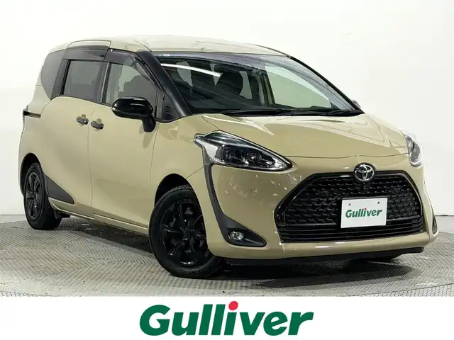 トヨタ シエンタ G グランパー 大阪府 2019(令1)年 4.6万km ベージュ ナビTV 360カメラ フリップダウンモニター シートヒーター ハンドルヒーター 衝突軽減ブレーキ レーンアシスト オートハイビーム 両側パワースライドドア クリアランスソナー 前後ドライブレコーダー ETC