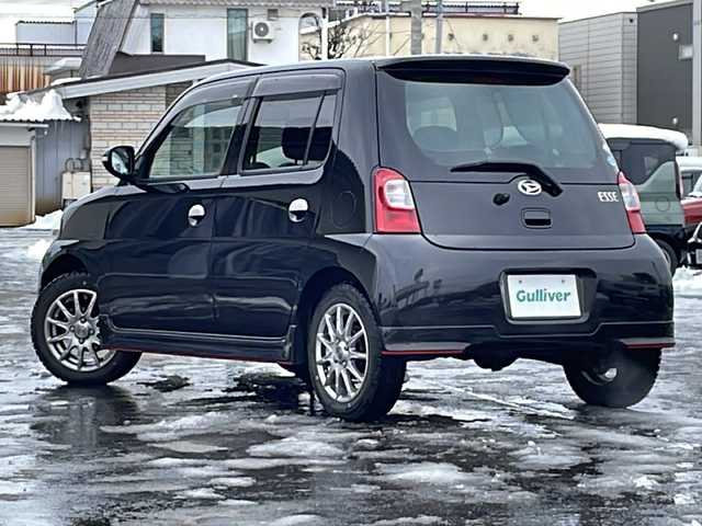 ダイハツ エッセ カスタム 道北・旭川 2010(平22)年 3万km ブラックマイカメタリック /４WD//禁煙車//純正フルエアロ//社外ナビ//フルセグTV/HDD/CD/DVD/SD/iPod//バックカメラ//前後ドライブレコーダー//社外AW付夏タイヤ積込み//ドアバイザー//電動格納式ミラー//フォグランプ//ミラーウインカー//スペアキー1本//取扱説明書