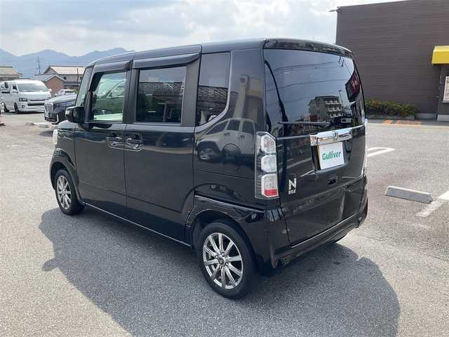 ホンダ Ｎ ＢＯＸ G Lパッケージ 滋賀県 2014(平26)年 11万km スマートブラック ケンウッド7インチナビ/CD、ワンセグテレビ/バックカメラ/ETC/片側パワースライドドア/フロアマット/プッシュスタート/ドアバイザー/ウィンカーミラー/取扱説明書/保証書