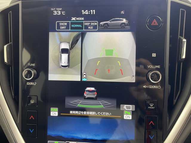 スバル クロストレック リミテッド 岐阜県 2023(令5)年 1.7万km クリスタルホワイトP アイサイト/プリクラッシュブレーキ/AT誤発進抑制制御/ツーリングアシスト/スバルリヤビークルディテクション/エマージェンシーレーンキープアシスト/ドライバー異常時対応システム/レーダークルーズコントロール/11.6インチディスプレイ/フルセグTV/Bluetooth/USB/AUX/デジタルマルチビューモニター/アレイ式アダプティブドライビングビーム/革巻きステアリング/ステアリングスイッチ/ステアリングヒーター/シートヒーター/プッシュスタート/スマートキー/LEDヘッドライト/前後フォグランプ/ルーフレール/純正18インチAW