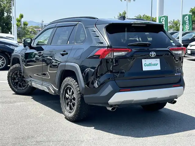 トヨタ ＲＡＶ４ アドベンチャー 奈良県 2020(令2)年 1.8万km アティチュードブラックマイカ 純正９インチナビ　/ＪＹＡＯＳエアロ　/パノラマムーンルーフ　/ハンドルヒーター　/フルセグＴＶ　/バックカメラ　/ブラインドスポットモニター　/ＥＴＣ　/レーダークルーズコントロール　/パワーバックドア　/シートヒーター/シートクーラー/社外アルミホイール/４WD/前後ドライブレコーダー