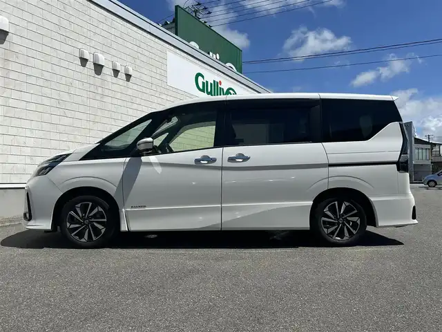 日産 セレナ ハイウェイスター V 山形県 2020(令2)年 3万km ブリリアントホワイトパール 純正10インチナビ/Bluetooth/ナビ連動ドライブレコーダー/プロパイロット/全方位カメラ/レーダークルーズコントロール/両側パワースライドドア/フルセグTV/Wエアコン＆リヤヒーターダクト/純正アルミホイール/フロアマット/USBポート/LEDヘッドライト/ビルトインETC