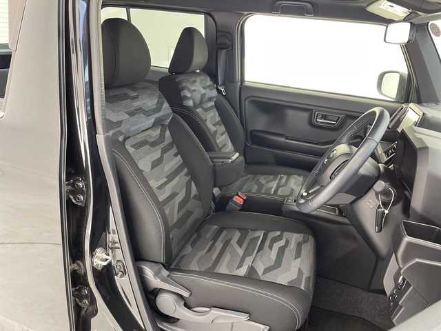 ダイハツ タフト G ターボ クロムベンチャー 愛知県 2022(令4)年 3.6万km ブラックマイカメタリック 純正ナビ/ガラスルーフ/クルーズコントロール/シートヒーター/バックカメラ/コーナーセンサー/純正アルミホイール/ルーフレール/LEDヘッドライト/オートマチックハイビーム/ETC/衝突軽減システム/フルセグ/CD DVD/Bluetooth/ステアリングスイッチ/スマートキー/プッシュスタート