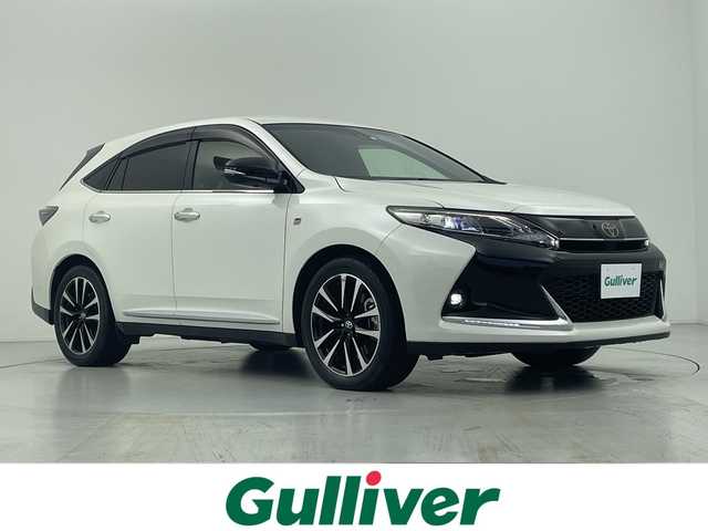 トヨタ ハリアー エレガンス GRスポーツ 愛知県 2018(平30)年 4.5万km ホワイトパールクリスタルシャイン ALPINE9型ナビ/・Bluetooth/・フルセグテレビ/バックカメラ/衝突軽減ブレーキ/レーンキープアシスト/オートマチックハイビーム/パワーシート/レーダークルーズコントロール/ビルトインＥＴＣ/ハーフレザーシート/スマートキー