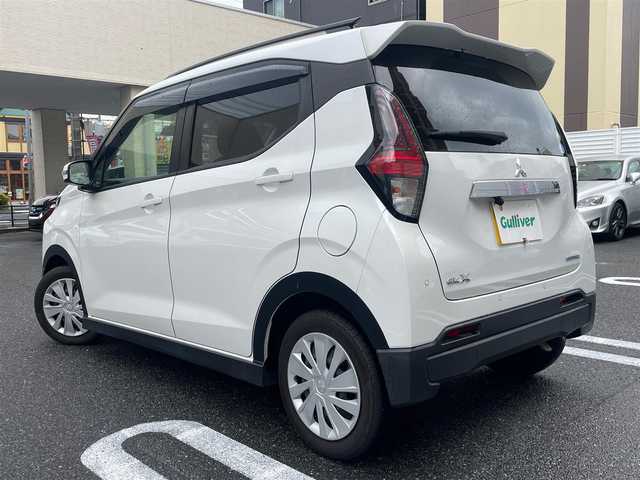 三菱 ｅＫクロス M 広島県 2019(令1)年 3.4万km シルキーホワイト /登録時走行距離/　　　　　　　33812キロ/アイドリングストップ/社外ナビ/地デジ/ルーフレール/オートライト/スペアキー×１/ETC/新車時整備手帳/　　【保証書】/取扱説明書/