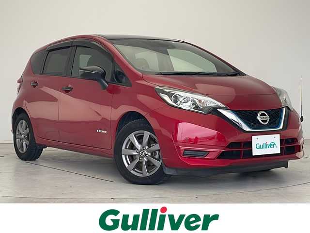 日産 ノート e－パワー X Bアロー 愛知県 2020(令2)年 3.2万km ガーネットレッド/スーパーブラック 2トーン 衝突軽減システム/９型SDナビ/レーダークルーズコントロール/フルセグ/CD/DVD/Bluetooth/バックカメラ/コーナーセンサー/純正アルミホイール/LEDヘッドライト/オートライト/ドライブレコーダー/ETC/ステアリングスイッチ/スマートキー/プッシュスタート