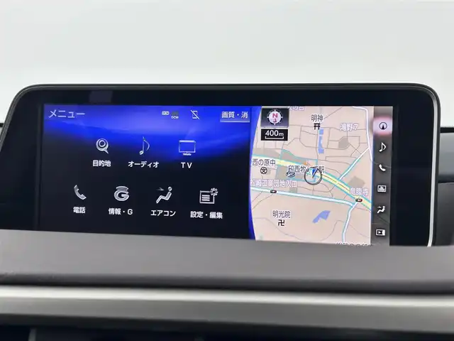 レクサス ＲＸ 450h バージョンL 千葉県 2019(令1)年 5.2万km グラファイトブラックガラスフレーク 禁煙/サンルーフ/レクサスセーフティシステム/・LKA　レーンキーピングアシスト/・PCS　プリクラッシュセーフティ/・BSM　ブラインドスポットモニター/・ICS　インテリジェントクリアランスソナー/・コーナーセンサー/・HUD　ヘッドアップディスプレイ/パワーバックドア/マークレビンソン/純正10インチナビ/・DVD/Bluetooth/USB/フルセグ/AUX/パノラミックビューモニター　全周囲カメラ/レーダークルーズコントロール/LEDヘッドライト/フォグランプ/オートライト/オートハイビーム/茶レザーシート/前席メモリ機能付きパワーシート/全席シートヒーター/前席シートベンチレーション/純正20インチアルミホイール/ビルトインETC2.0/スマートキー/プッシュスタート/MTモード付AT/オートエアコン/純正フロアマット/横滑り防止/電動格納ミラー/ハンドルヒーター　ステアリングヒーター/ステアリングリモコン　ステアリングスイッチ/電動パーキングブレーキ/オートブレーキホールド/ウッドコンビハンドル