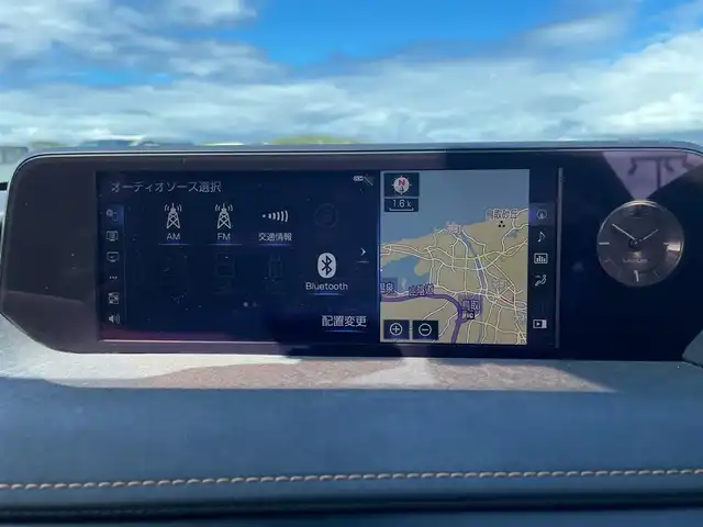 レクサス ＵＸ 250h バージョンC 鳥取県 2019(平31)年 5.5万km ソニックチタニウム 純正ナビ／フルセグ／ＤＶＤ／ＣＤ／ＢＴ/バックカメラ/ビルトインＥＴＣ/前後ドライブレコーダー/電動サンルーフ/ブラウンレザーシート/前席パワーシート/前席シートヒーター/プリクラッシュセーフティ/レーダークルーズコントロール/ＬＥＤヘットライト/純正フォグライト/前後クリアランスソナー/純正17インチアルミホイール/フロアマット