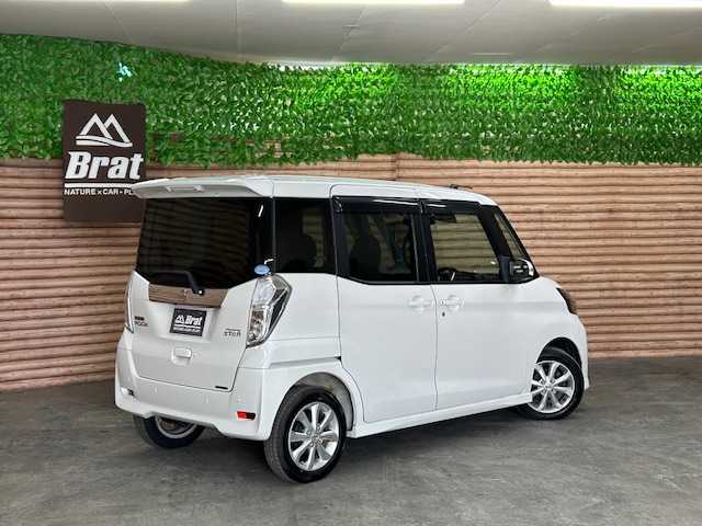 日産 デイズ ルークス ハイウェイスター Xターボ 道央・札幌 2018(平30)年 8.3万km ホワイトパール 【2509031374】/4WD/衝突軽減ブレーキ　/ＳＤナビ　/フルセグＴＶ　/アラウンドビューカメラ　/前席シートヒーター　/ドライブレコーダー　/コーナーセンサー　/片側電動スライドドア　/純正１４インチアルミホイール　/リア席サンシェード/LEDヘッドライト/フォグライト/ETC