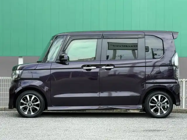 ホンダ Ｎ ＢＯＸ カスタム G L ホンダセンシング 千葉県 2019(令1)年 5.4万km プレミアムベルベットパープル・パール 純正メモリナビ（VXM-204VFi)/ホンダセンシング/レーダークルーズコントロール/純正ドラレコ（前）/前席シートヒーター/ETC/片側パワースライド/バックカメラ/LEDライト