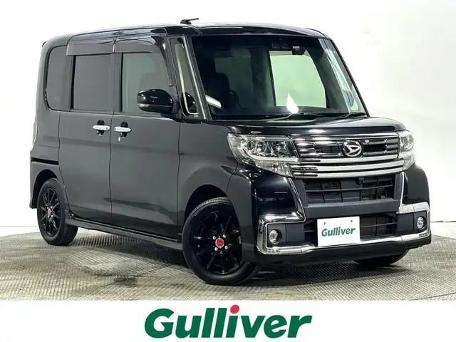 ダイハツ タント カスタムRS トップED LTD SAⅢ 大阪府 2018(平30)年 4.5万km ブラックマイカメタリック 純正ナビ(フルセグ/DVD再生/Bluetooth) 360カメラ ETC 両側パワースライドドア ハーフレザー シートヒーター 衝突軽減 オートハイビーム スマートキー プッシュスタート