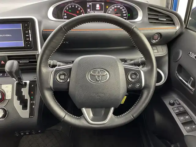 トヨタ シエンタ G クエロ 新潟県 2019(令1)年 4万km コバルトブルーメタリック トヨタセーフティセンス/社外SDナビ/　　CD/DVD/AM/FM/BT/フルセグ/アラウンドビューモニター/両側パワースライドドア/LEDオートライト/ハーフレザーシート/前席シートヒーター/アイドリングストップ/ステアリングヒーター/ステアリングスイッチ/フロアマット/ドアバイザー/ドライブレコーダー/スマートキー/ETC