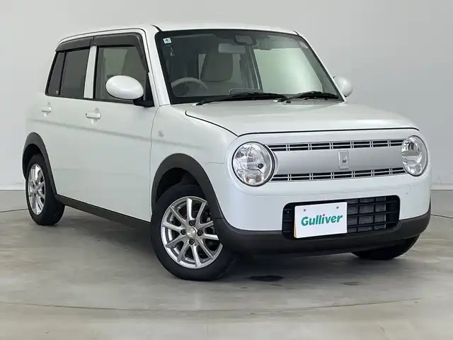 スズキ ラパン G 新潟県 2022(令4)年 0.9万km ピュアホワイトP 社外メモリナビ/(BT/FM/AM/ワンセグTV)/シートヒーター/ドライブレコーダー/ヘッドライトレベライザー/ドアバイザー/レーンキープアシスト/スペアキー/純正フロアマット