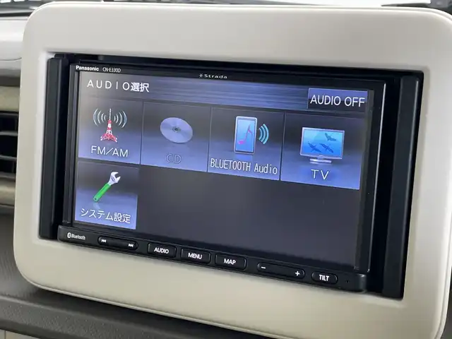 スズキ ラパン G 新潟県 2022(令4)年 0.9万km ピュアホワイトP 社外メモリナビ/(BT/FM/AM/ワンセグTV)/シートヒーター/ドライブレコーダー/ヘッドライトレベライザー/ドアバイザー/レーンキープアシスト/スペアキー/純正フロアマット