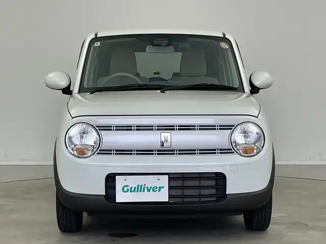 スズキ ラパン G 新潟県 2022(令4)年 0.9万km ピュアホワイトP 社外メモリナビ/(BT/FM/AM/ワンセグTV)/シートヒーター/ドライブレコーダー/ヘッドライトレベライザー/ドアバイザー/レーンキープアシスト/スペアキー/純正フロアマット