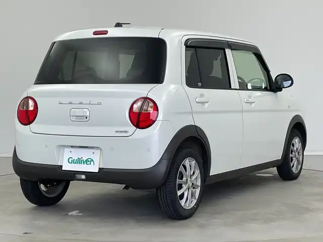 スズキ ラパン G 新潟県 2022(令4)年 0.9万km ピュアホワイトP 社外メモリナビ/(BT/FM/AM/ワンセグTV)/シートヒーター/ドライブレコーダー/ヘッドライトレベライザー/ドアバイザー/レーンキープアシスト/スペアキー/純正フロアマット