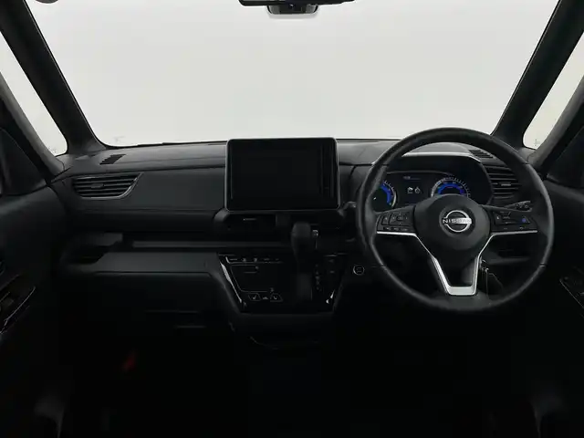 日産 ルークス HWS Gターボ プロパイロットED 新潟県 2023(令5)年 0.3万km ホワイトパール 4WD/エマージェンシーブレーキ/デジタルインナーミラー/純正9インチナビ/フルセグTV/Bluetooth/アラウンドビューモニター/両側パワースライドドア/フットオープナー/プロパイロット/LEDオートライト/フォグランプ/革シート/シートヒーター/純正15インチアルミホイール/ステアリングリモコン/ステアリングヒーター/ステアリングリモコン/電格ミラー/ウィンカーミラー/スマートキー