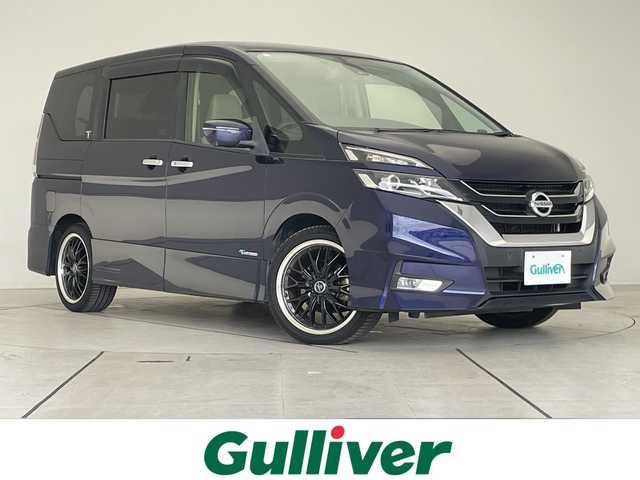 日産 セレナ ハイウェイスター 愛知県 2016(平28)年 5.6万km アズライトブルー 純正9型ナビ/フリップダウンモニター/全方位カメラ/両側パワースライドドア/プロパイロット/バックカメラ/ハンズフリースライドドア/コーナーセンサー/純正アルミホイール/LEDヘッドライト/インテリジェントミラー/ドライブレコーダー/ETC/衝突軽減システム/フルセグ/CD DVD/Bluetooth/ステアリングスイッチ/スマートキー/プッシュスタート